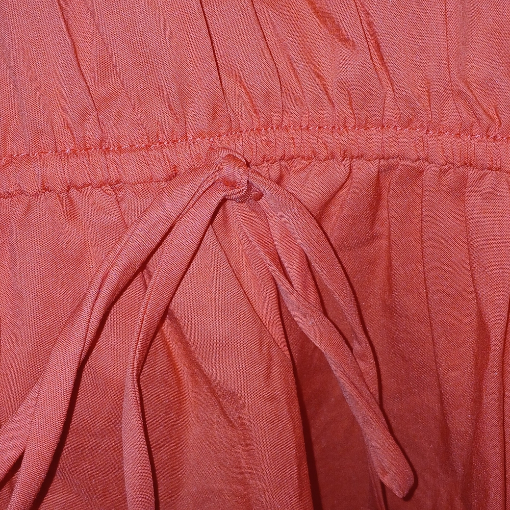 Red Ruffle Sleeve Top - Picture 6 of 7